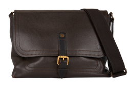 Utah Omaha Messenger, Leather, Brown,AR4111, DB, 2*